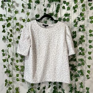 Banana Republic Leopard Print Patterned Top